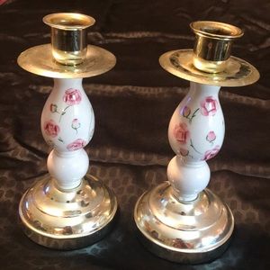 Home Interior Vintage Candle Stick Holders